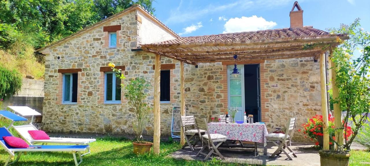 Podere Sant'Angelo Roccalbegna ภายนอก รูปภาพ